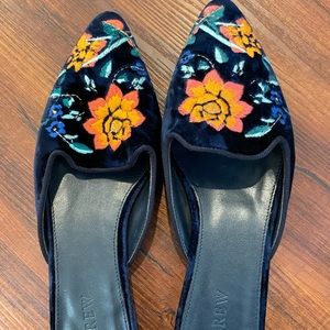 J crew size 6 floral flats new